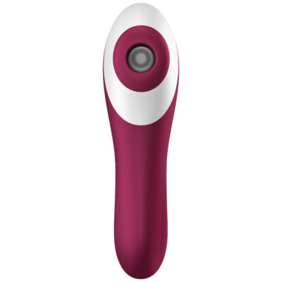 Alternative view of ESTIMULADOR E VIBRADOR DUPLOS DE ESMAGAMENTO SATISFYER