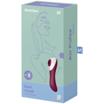 Satisfyer dual crush air pulse vibrator satisfyer air pulse caliente. Pt