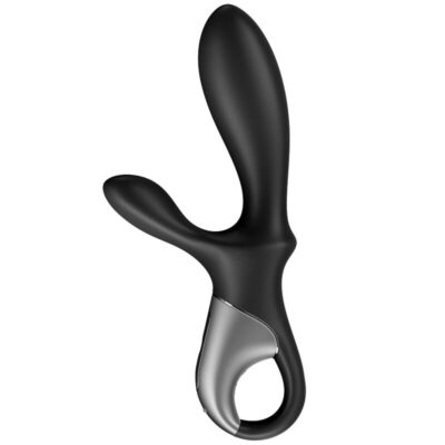 Alternative view of SATISFYER HEAT CLIMAX + ANAL VIBRATOR APP - BLACK