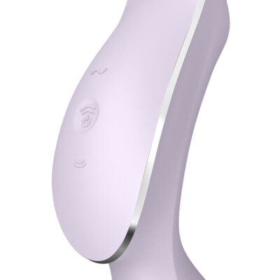 Estimulador e vibrador satisfyer curvy trinity 2 - roxo - image 3