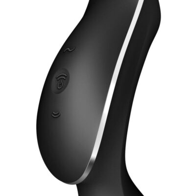 Estimulador e vibrador satisfyer curvy trinity 2 - preto - image 3