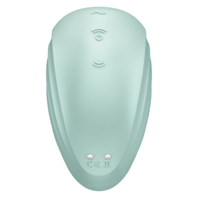 Satisfyer pearl diver air pulse stimulator & vibrator - green satisfyer air pulse caliente. Pt