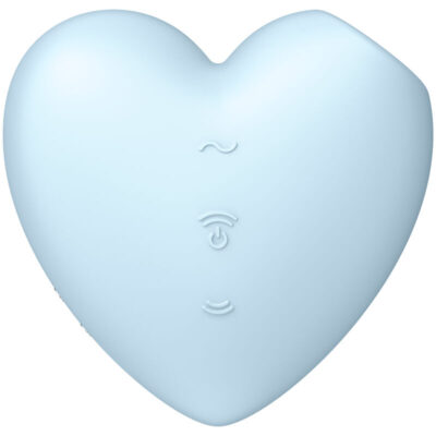 Alternative view of ESTIMULADOR E VIBRADOR CARDÍACO SATISFYER BONITO - AZUL
