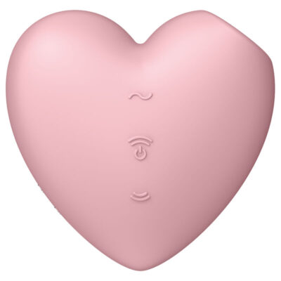 Alternative view of ESTIMULADOR E VIBRADOR CARDÍACO SATISFYER CUTIE - ROSA
