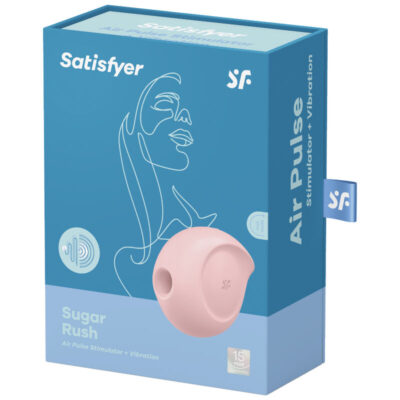 Satisfyer sugar rush air pulse stimulator & vibrator - pink satisfyer air pulse caliente. Pt