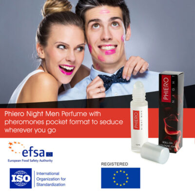 Alternative view of 500 COSMETICS -PHIERO NIGHT MAN PERFUME FEROMÔNIOS PARA HOMENS COM ROLL-ON
