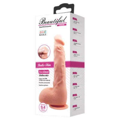 Jason dildo realístico carne 24 cm baile vibrators caliente. Pt