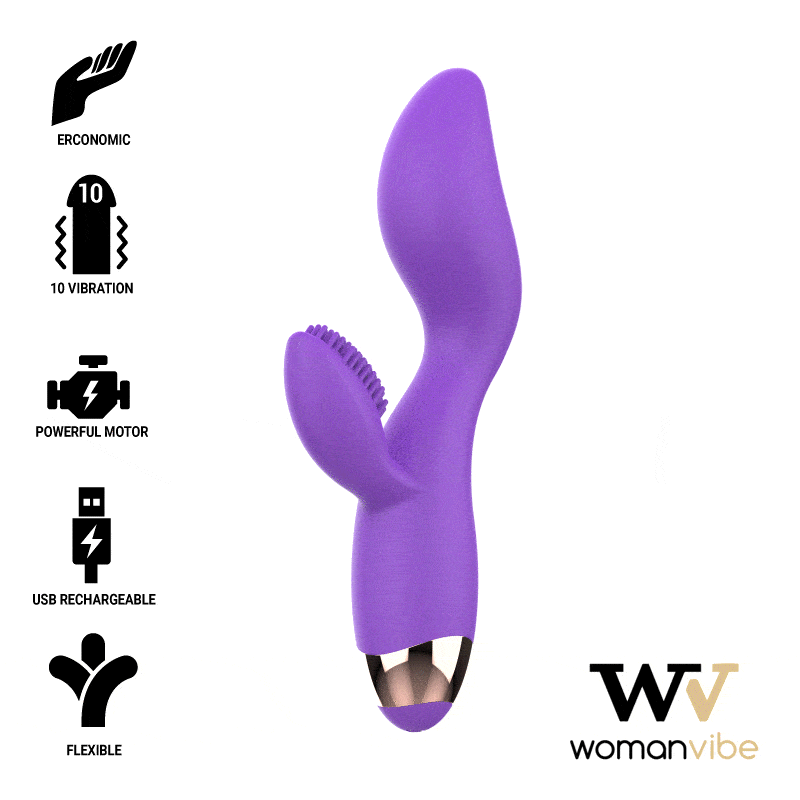 Womanvibe donna vibrador de silicone recarregável womanvibe caliente. Pt