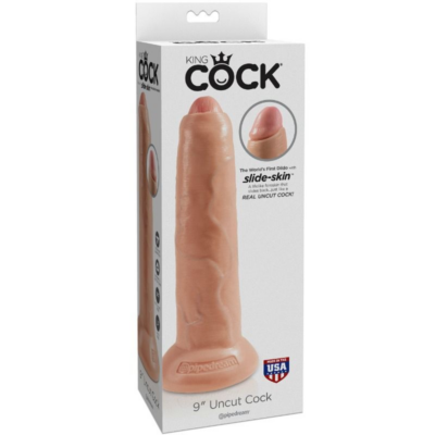 King cock realistic dildo uncut carne 23 cm king cock caliente. Pt