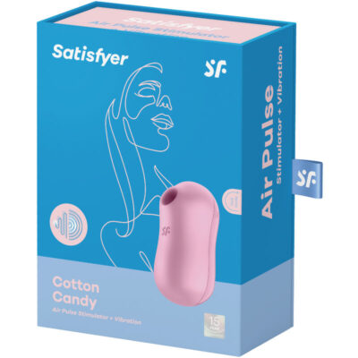 ESTIMULADOR E VIBRADOR DE ALGODÃO DOCE SATISFYER - LILAC 5 Estimulador e vibrador de algodão doce satisfyer - lilac satisfyer air pulse caliente. Pt