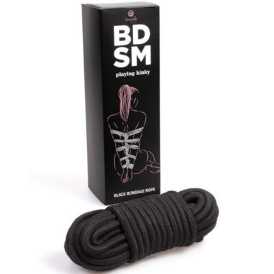 Alternative view of CORDA SECRETPLAY BLACK BONDAGE - COLEÇÃO BDSM
