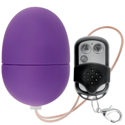 Ovo vibrante de controle remoto online - roxo online caliente. Pt