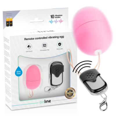 Alternative view of OVO VIBRANTE DE CONTROLE REMOTO ONLINE - ROSA