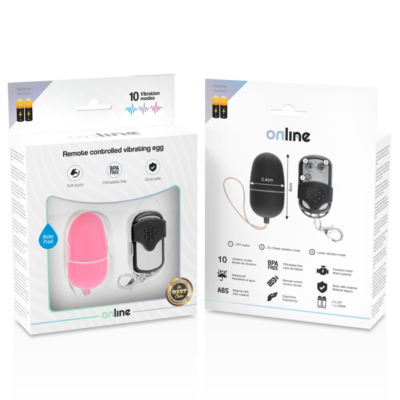Ovo vibrante de controle remoto online m - rosa online caliente. Pt