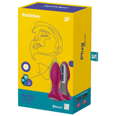Satisfyer rotator plug 2+ vibrating plug app - red satisfyer connect caliente. Pt