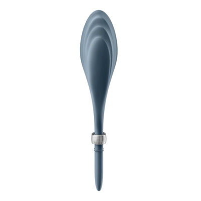 VIBRADOR DE ANEL DUELISTA SATISFYER - CINZA 6 Vibrador de anel duelista satisfyer - cinza satisfyer ring caliente. Pt