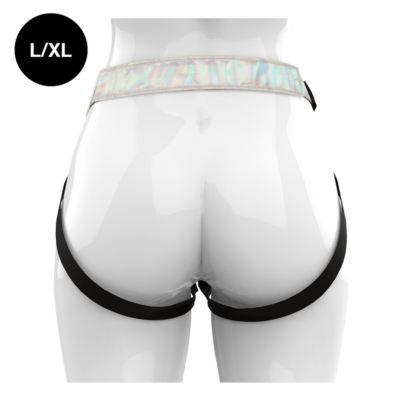 Arnês mitologia fantasy - iridescent l/xl mythology fantasy harness caliente. Pt