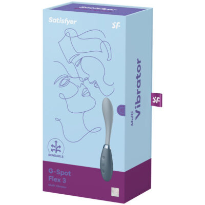 Satisfyer g-spot flex 3 multi vibrador - cinza satisfyer vibrator caliente. Pt