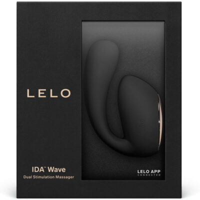 Lelo ida wave massageiro para casais preto lelo caliente. Pt
