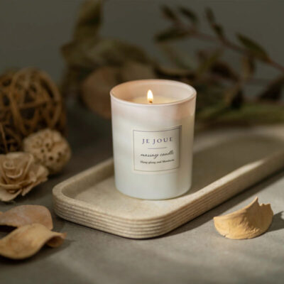 Vela de massagem de luxo je joue - ylang ylang e mandarim je joue caliente. Pt