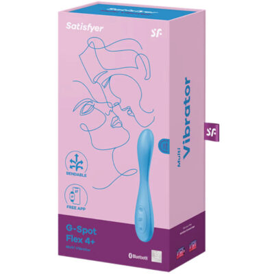 Satisfyer g-spot flex 4+ multi vibrator app - blue satisfyer connect caliente. Pt