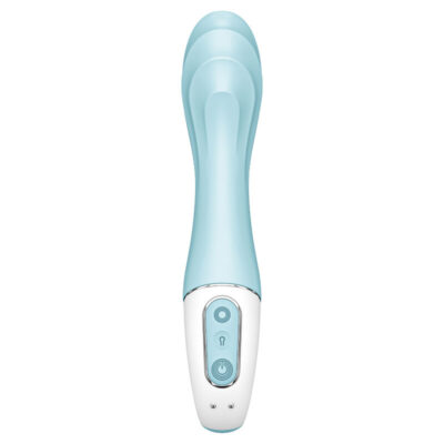 Satisfyer air pump vibrator 5+ inflatable g-spot vibrator app - blue satisfyer connect caliente. Pt