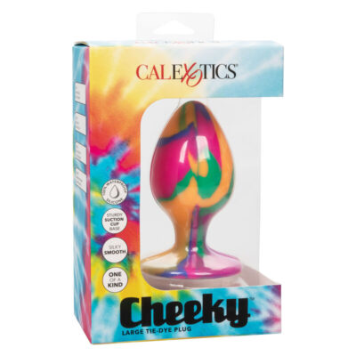 Alternative view of CALEX CHEEKY GRANDE TIE-DYE PLUG ANAL