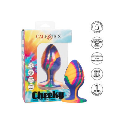 Calex cheeky largue swirl plug anal california exotics caliente. Pt