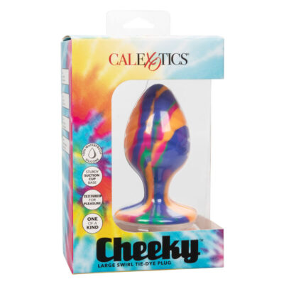 Calex cheeky largue swirl plug anal california exotics caliente. Pt