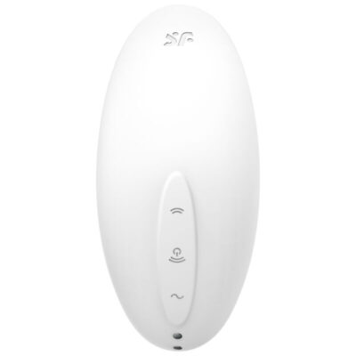 Estimulador e vibrador de pulso de ar satisfyer vulva lover 2 - branco - image 3