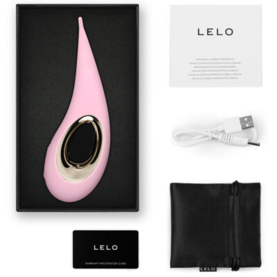Estimulador clitórico lelo dot - rosa lelo caliente. Pt