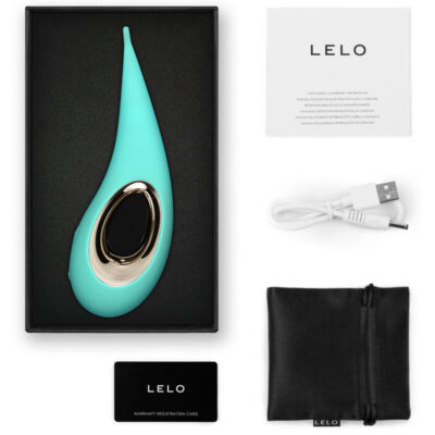 Estimulador clitórico lelo dot - aqua lelo caliente. Pt