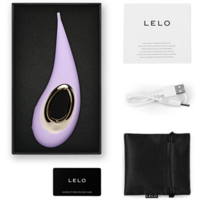 Estimulador clitórico lelo dot - lilac lelo caliente. Pt