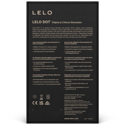 Estimulador clitórico lelo dot - lilac lelo caliente. Pt
