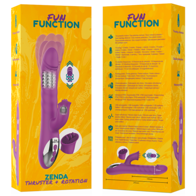 Função divertida zenda thruster e rotação fun function caliente. Pt