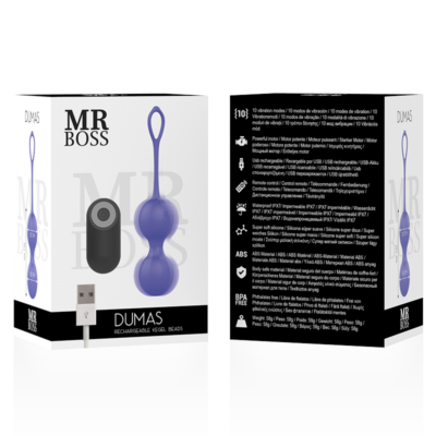 Mr boss™- dumas perline kegel vibranti telecomando mr. Boss caliente. Pt
