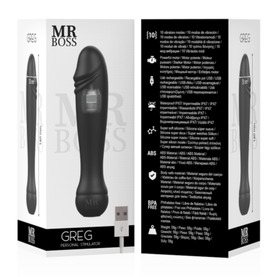 Mr boss™- estimulador pessoal greg mr. Boss caliente. Pt