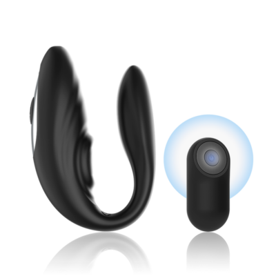 Controle remoto pulsante e vibratório de casal brilly glam brilly glam caliente. Pt