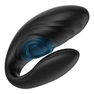 Controle remoto pulsante e vibratório de casal brilly glam brilly glam caliente. Pt