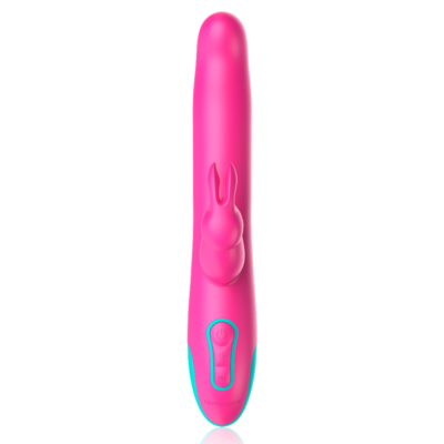 Happy loky pluto coelho vibrador e rotador relógio com tecnologia sem fio compatível happy loky caliente. Pt