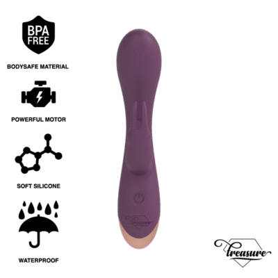 Alternative view of TREASURE LAURENCE RABBIT VIBRATOR WATCHME WIRELESS TECHNOLOGY COMPATÍVEL