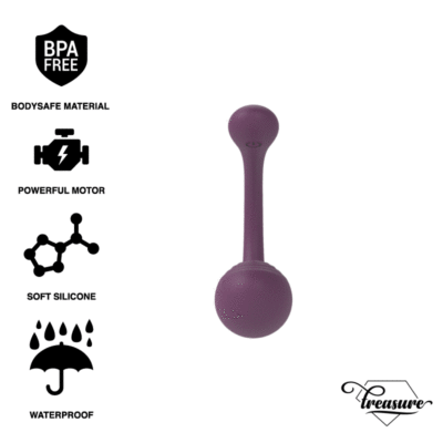 Alternative view of TREASURE MERLIN DUPLO CONTROLE REMOTO VIBRADOR