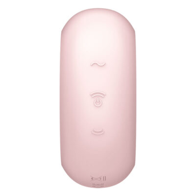 Satisfyer pro to go 3 double air pulse stimulator & vibrator - pink satisfyer air pulse caliente. Pt