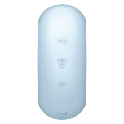 Satisfyer pro to go 3 double air pulse stimulator & vibrator - blue satisfyer air pulse caliente. Pt