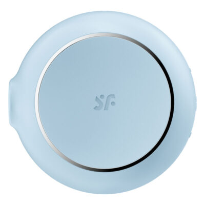 Alternative view of SATISFYER PRO TO GO 3 DOUBLE AIR PULSE STIMULATOR & VIBRATOR - BLUE