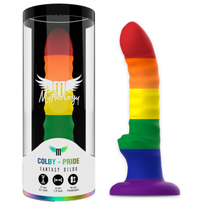Alternative view of MYTHOLOGY COLBY PRIDE DILDO M
