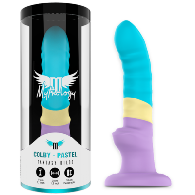 Alternative view of MYTHOLOGY COLBY PASTEL DILDO M