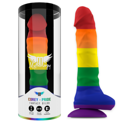 Alternative view of MYTHOLOGY COREY PRIDE DILDO L