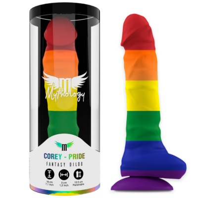 Alternative view of MYTHOLOGY COREY PRIDE DILDO M
