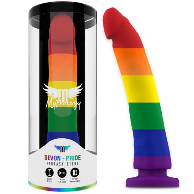 Alternative view of MYTHOLOGY DEVON PRIDE DILDO L